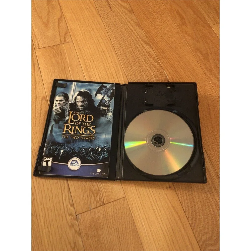 The Lord of the Rings: Two Towers (PlayStation 2 PS2) Black Label